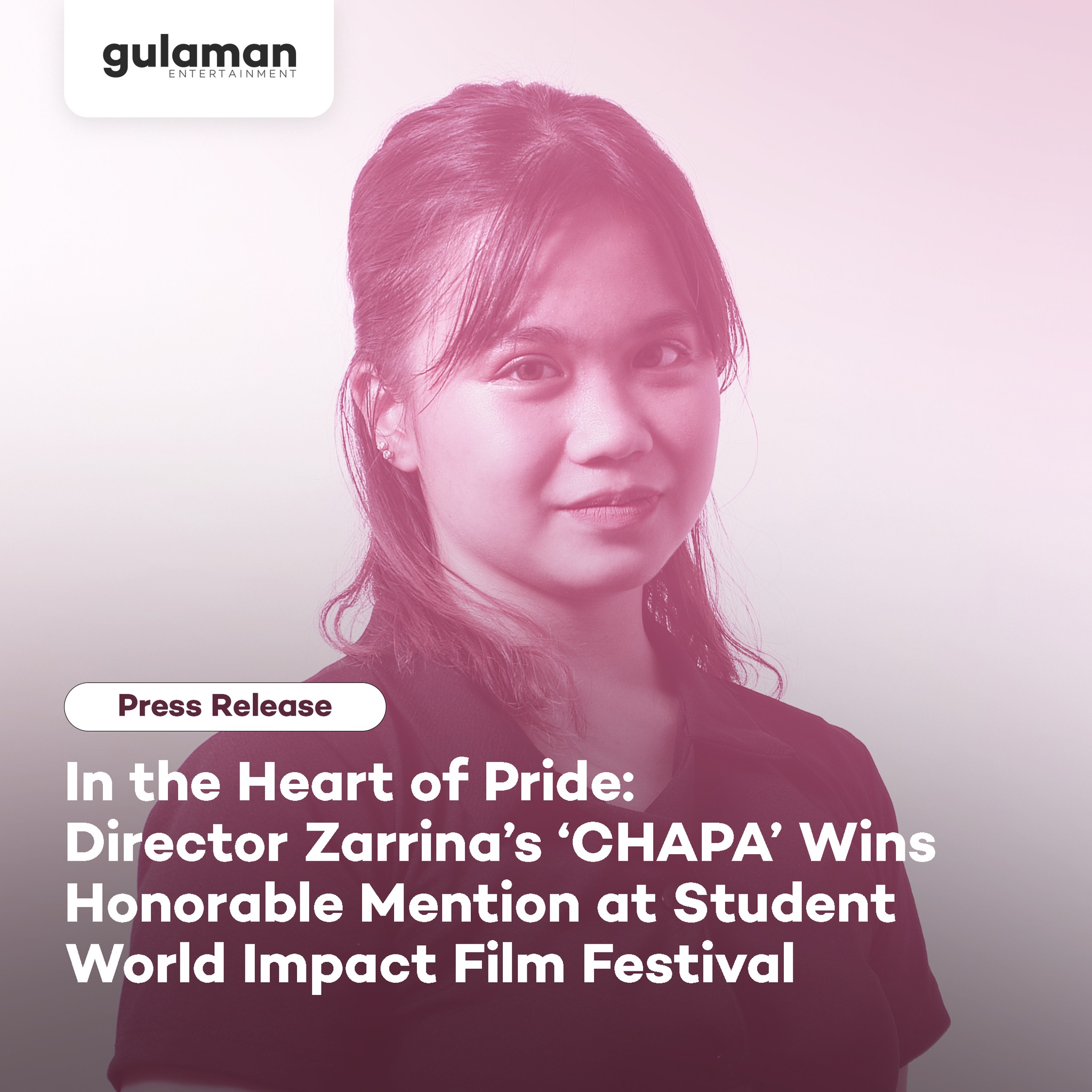 In the Heart of Pride: Director Zarrina's 'CHAPA' Wins Honorable Mention at Student World Impact Film Festival banner photo